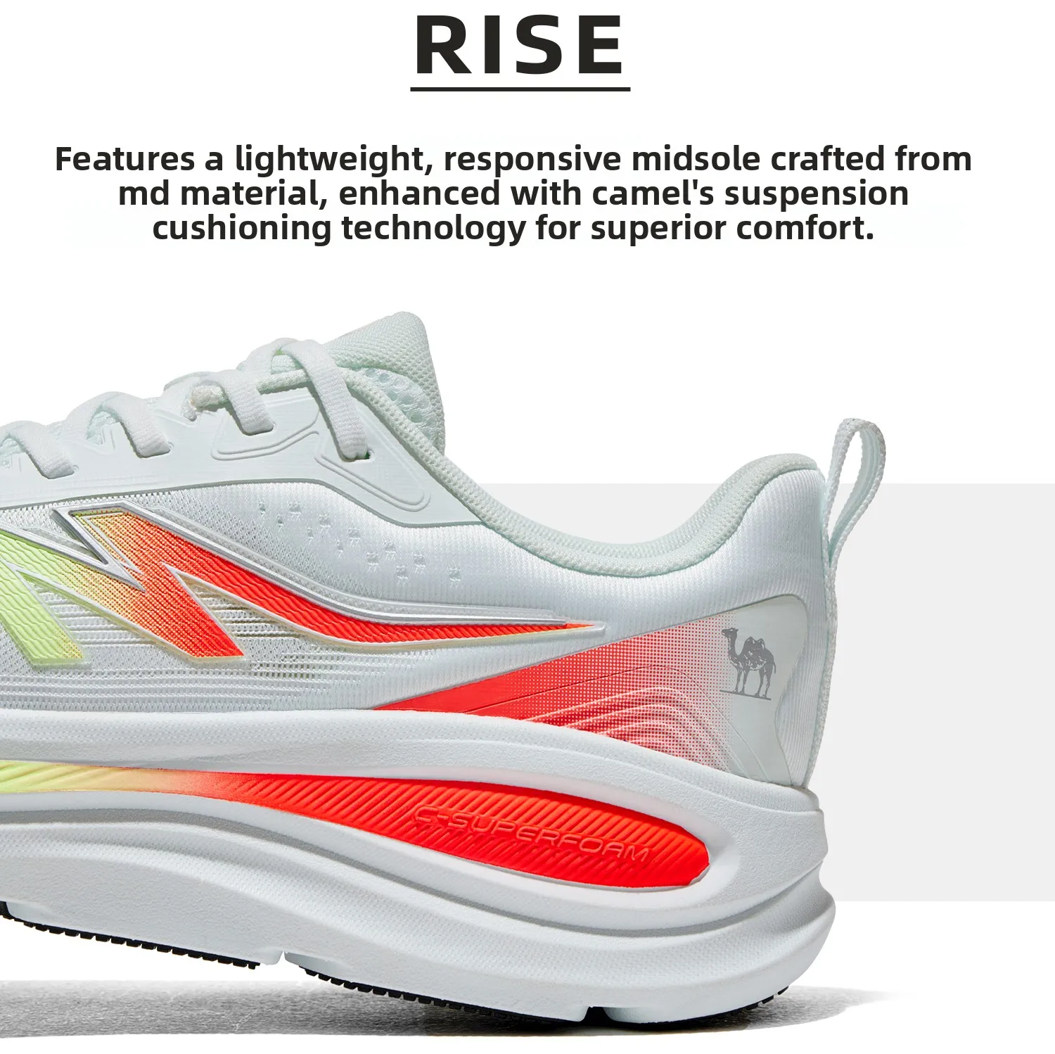 Golden Camel Men's Carbon Plate 5K Runing Shoes 2026 Summer New Women's Soft Sole Wear-Resistant Lightweight Jogging Sneakers