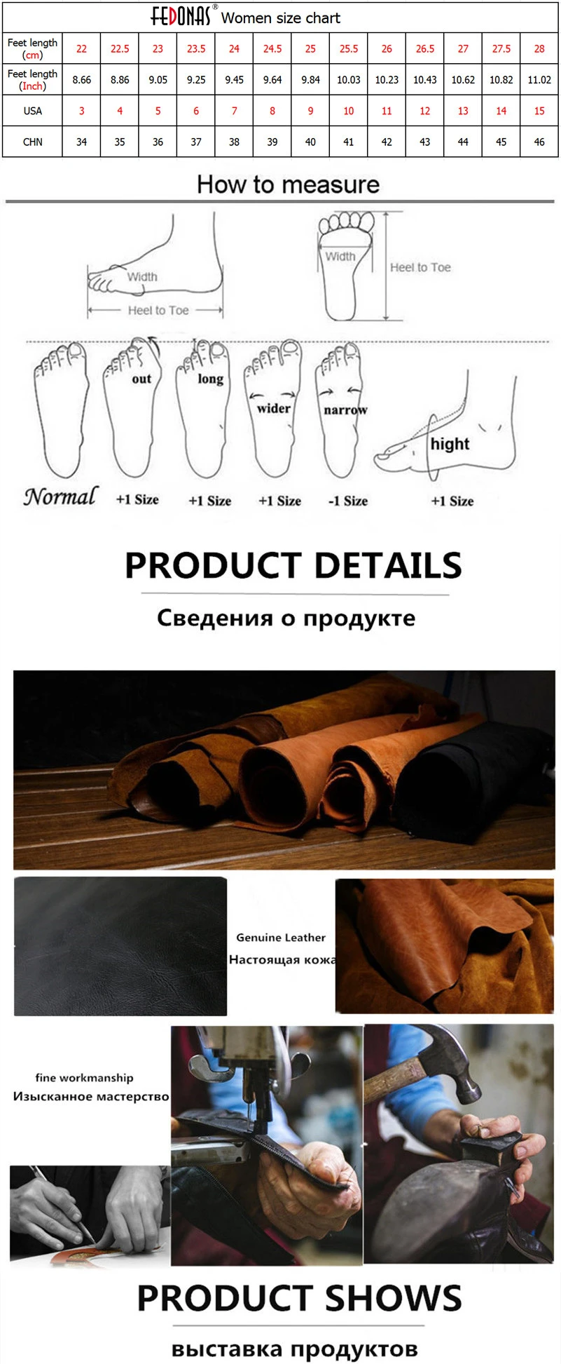 FEDONAS Women Genuine Leather Knee High Boots Thick Heels Long Motorcycle Boots Quality Warm High Knight Boots Shoes