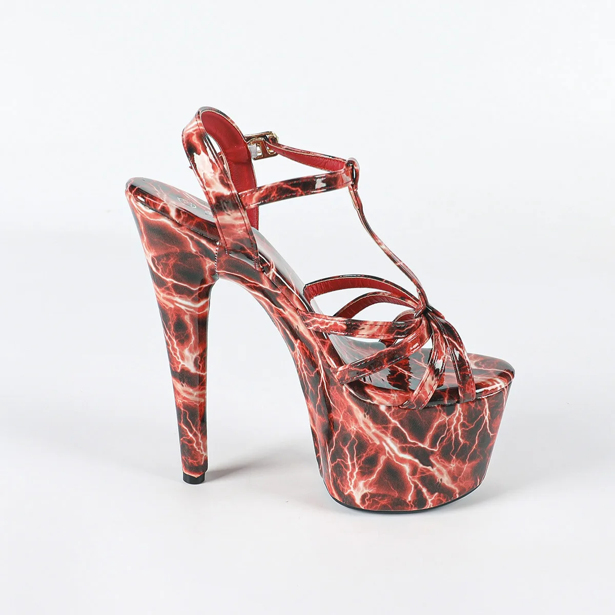 Nightclub Sex Women's Shoes Waterproof Table Roman Fish Mouth Lady Outer High Heel LFD-181-Q47