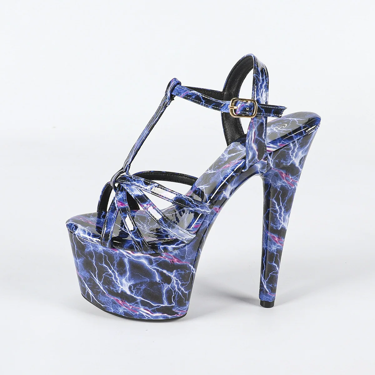 Nightclub Sex Women's Shoes Waterproof Table Roman Fish Mouth Lady Outer High Heel LFD-181-Q47