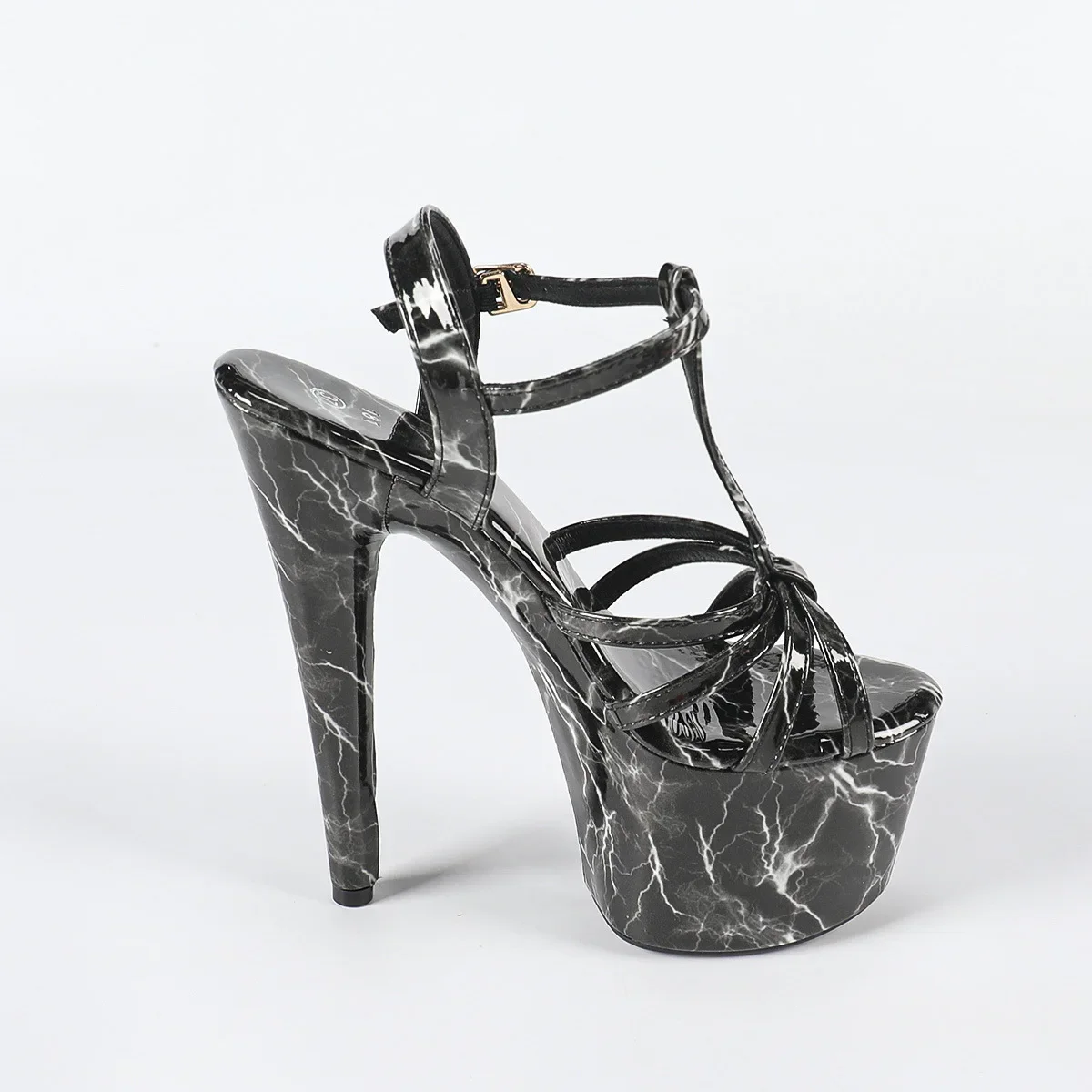 Nightclub Sex Women's Shoes Waterproof Table Roman Fish Mouth Lady Outer High Heel LFD-181-Q47