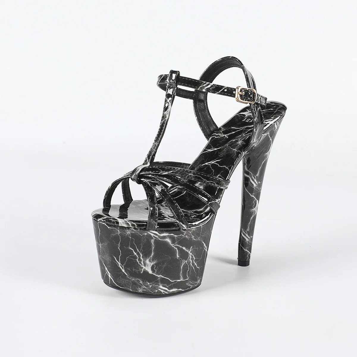 Nightclub Sex Women's Shoes Waterproof Table Roman Fish Mouth Lady Outer High Heel LFD-181-Q47