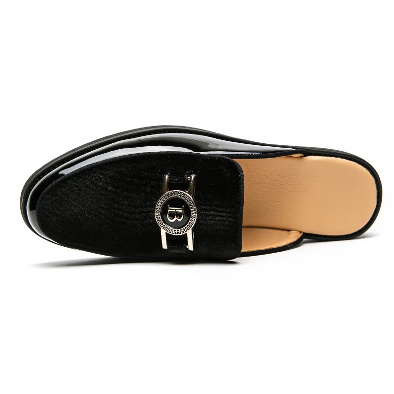 New Black Mens Sandals Dress Shoes Business Men Summer Sandals Free Shipping Men Shoes