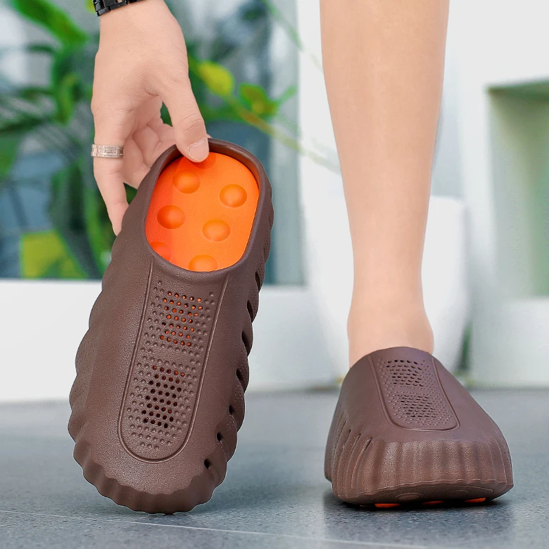 Brand Men Slippers Shoes Fashion Summer Non-Slip Male Sandals Water Shoes Slides 286 2026 Outdoor Womens Beach Shoes Slipper Man
