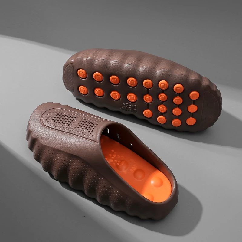 Brand Men Slippers Shoes Fashion Summer Non-Slip Male Sandals Water Shoes Slides 286 2026 Outdoor Womens Beach Shoes Slipper Man