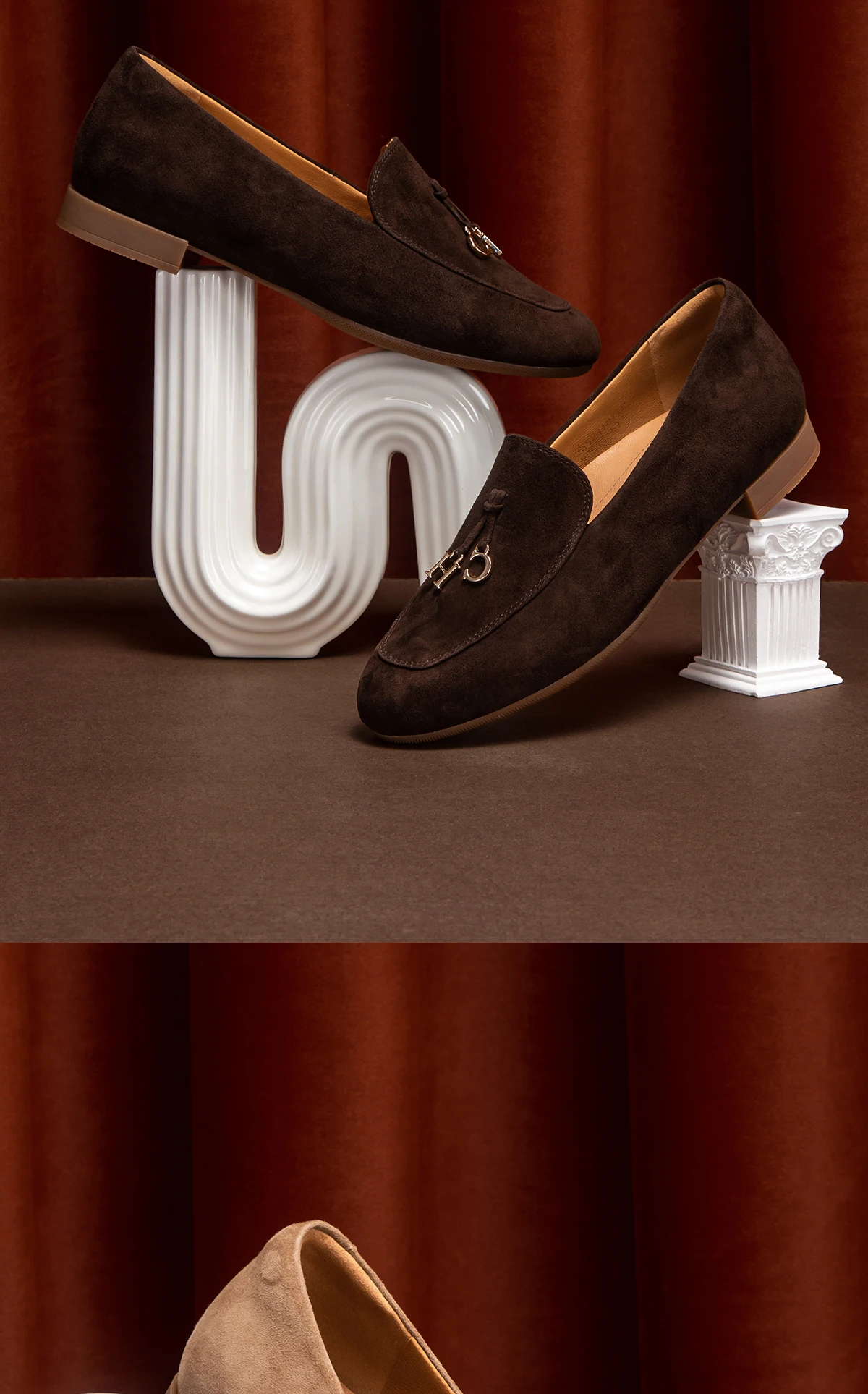 CHCH Women's Leather Shoes 2026 New High Quality Sheepskin Formal Business Shoes