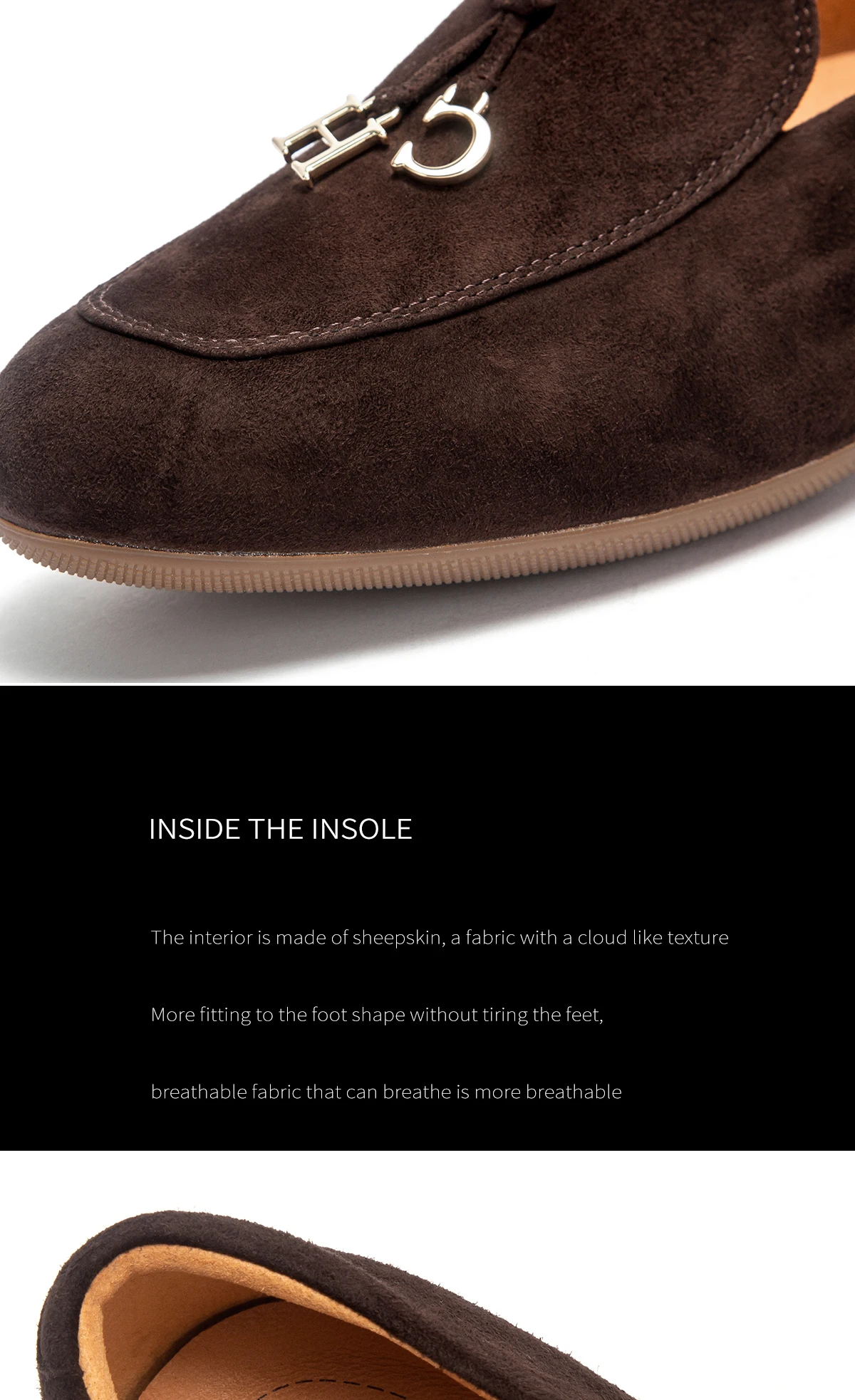 CHCH Women's Leather Shoes 2026 New High Quality Sheepskin Formal Business Shoes