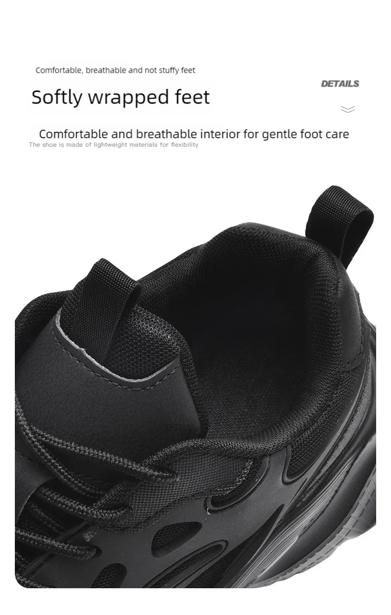 Men's Breathable Fashion Casual Sports Shoes Four Seasons Wear-Resistant Outdoor Soft Sole Comfort Running Sneakers Walking Shoe