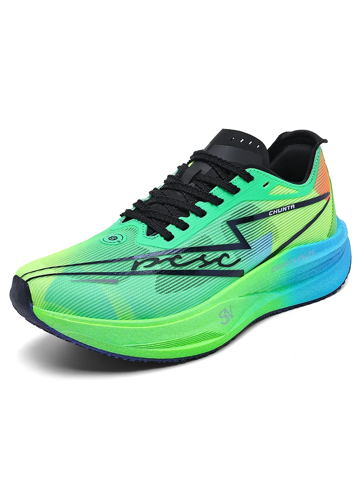Men Running Shoes Carbon Board Marathon Speciality Sports Breathable Lightweight Women's Comfortable Athletic Sneakers