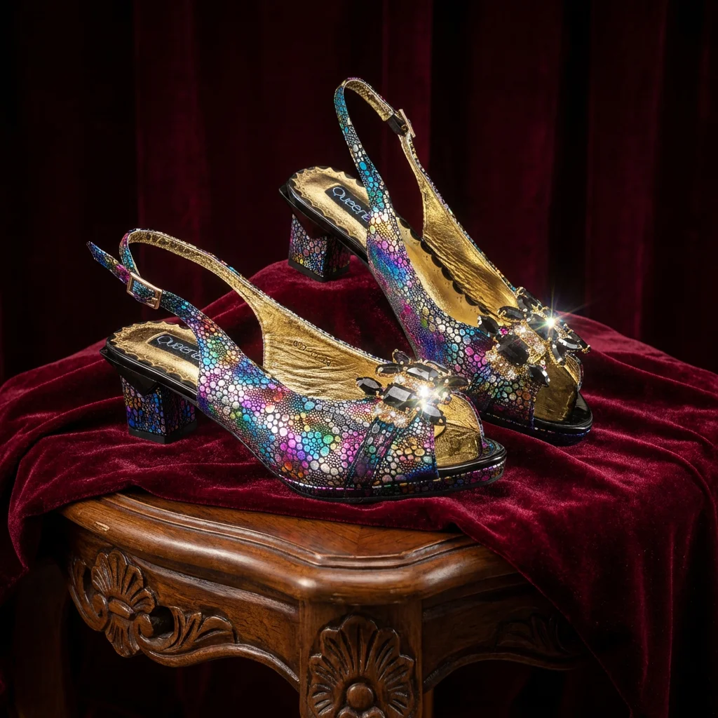 2026 New Elegant Rhinestone Peep Toe Women High Heels Sandals Italian Design with Coordinating Green Handbag Party Shoes and Bag