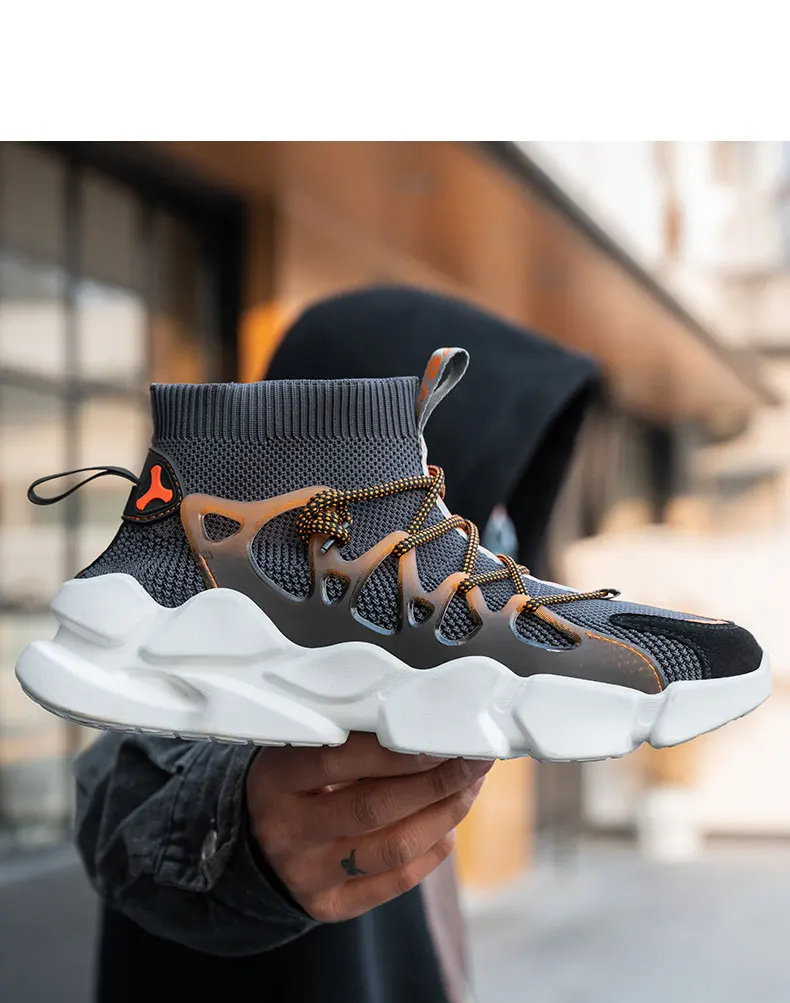 Indestructible Men Safety Shoes Anti-smash Men Shoes Working Sneakers Anti-Puncture Work Boots Safety Composite Toe Men Boots