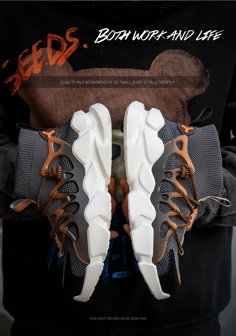 Indestructible Men Safety Shoes Anti-smash Men Shoes Working Sneakers Anti-Puncture Work Boots Safety Composite Toe Men Boots