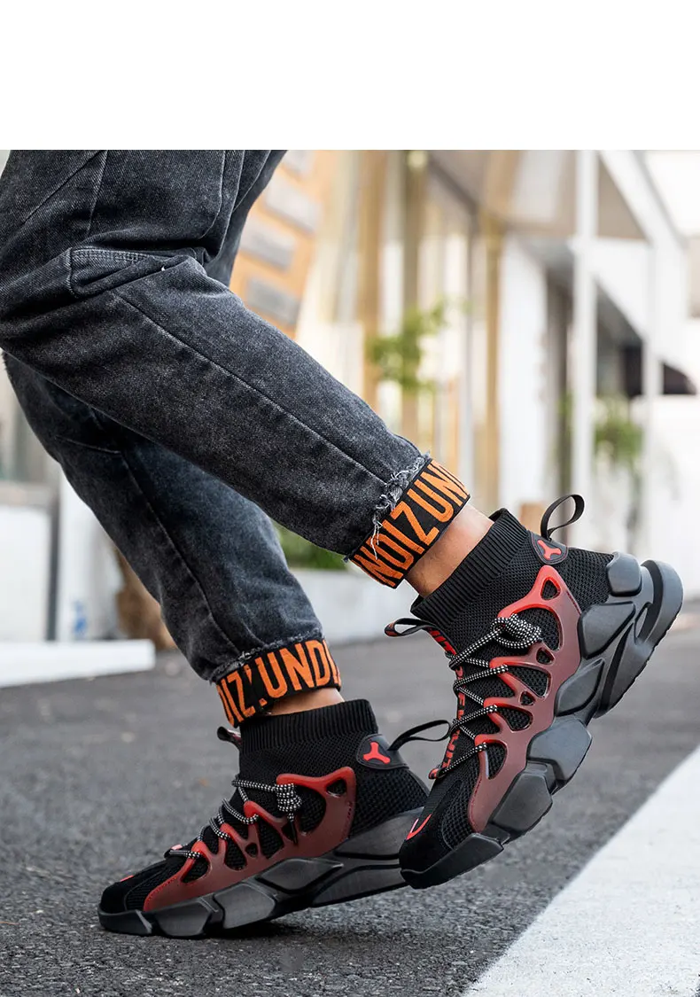 Indestructible Men Safety Shoes Anti-smash Men Shoes Working Sneakers Anti-Puncture Work Boots Safety Composite Toe Men Boots