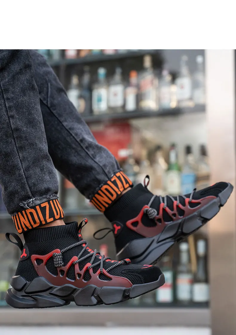 Indestructible Men Safety Shoes Anti-smash Men Shoes Working Sneakers Anti-Puncture Work Boots Safety Composite Toe Men Boots