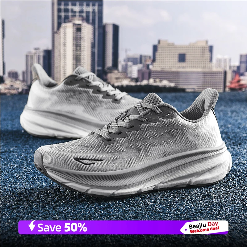 Running Shoes Training Speciality Marathon Men Sports Breathable Lightweight Women's Comfortable Nonskid Leisure Sneakers