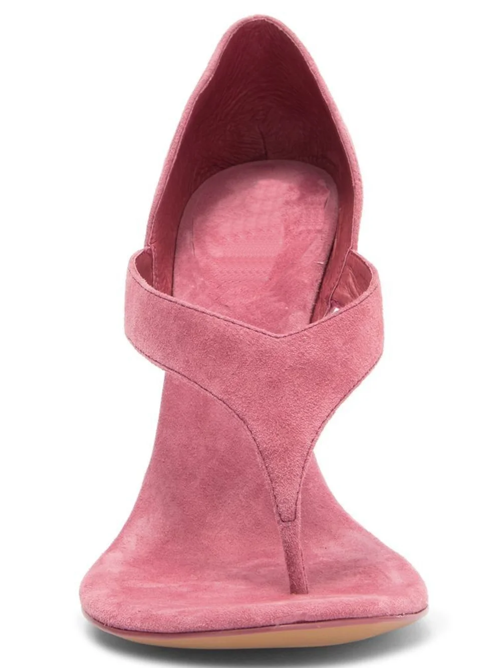 Shiny Patent Leather Cover Heels Flip Toe Sandals Sexy Pointed Toe Thin Heel Suede Custaomized New Arrivals Fashion Women Modern