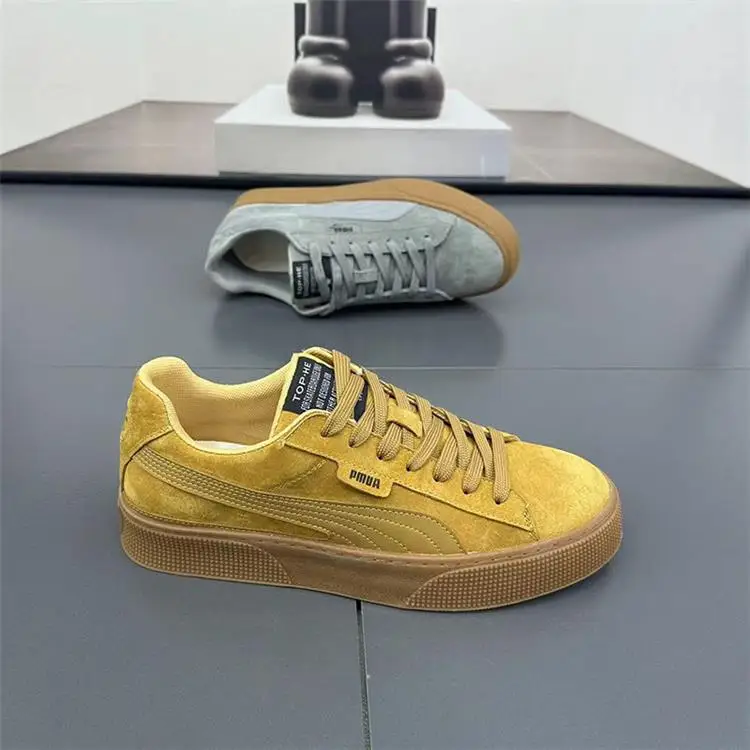 【 Factory Direct Sales 】 2026 New Men's Shoes Fashion Versatile Breathable Board Shoes Thick Soled Trendy Casual Shoes