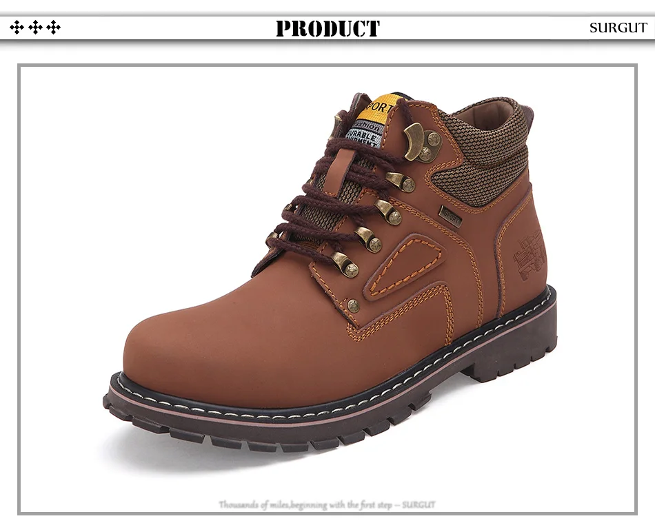 Hiking Shoes Men Waterproof Hunting Boots Tactical Desert Combat Ankle Boots Trekking Shoes Women Work Leather Walking Sneakers