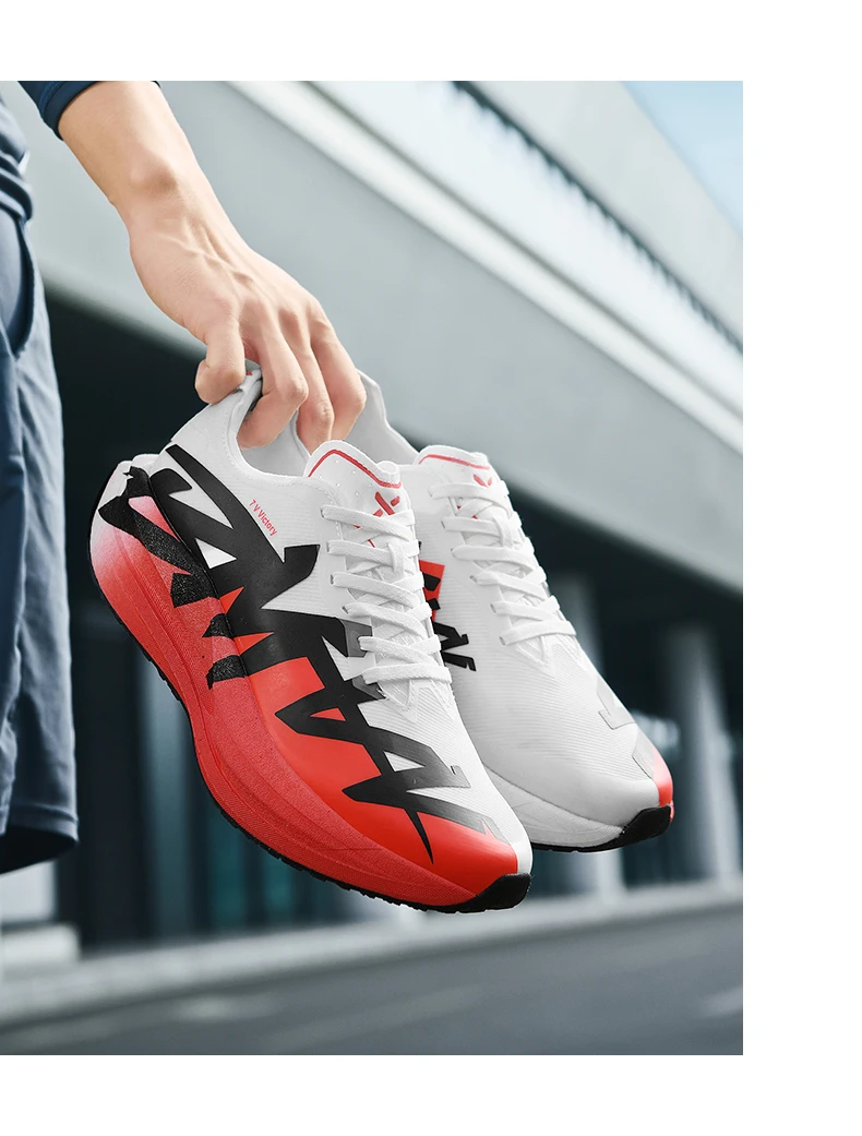 Athletic Running Shoes Men Marathon Speciality Training Race Sports Carbon Board Lightweight Women Comfortable Outdoor Sneakers