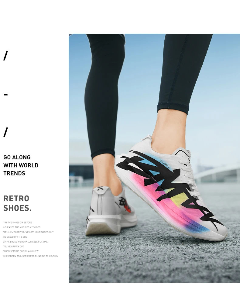 Athletic Running Shoes Men Marathon Speciality Training Race Sports Carbon Board Lightweight Women Comfortable Outdoor Sneakers