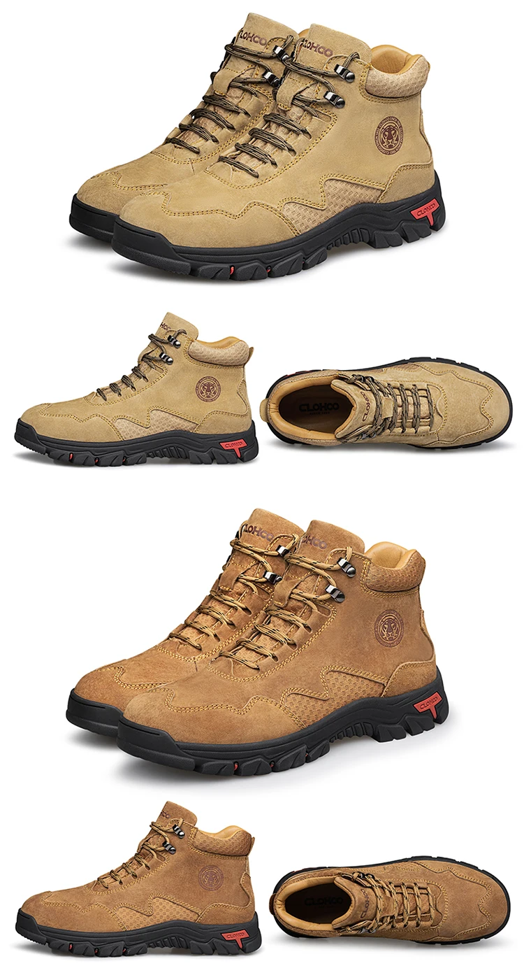 CLOHOOreal-Men's Casual Loafers, Kangaroo Clogs, Beggars, Scoshield