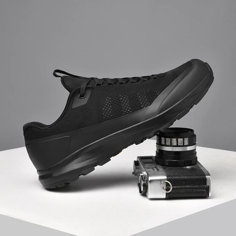Italian Brand Men's Mesh Casual Shoes High-quality Handmade Soles Men's Outdoor Hiking Shoes Sports Oxford Shoes Thick Soles