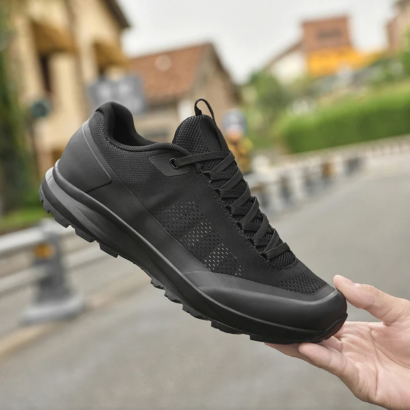 Italian Brand Men's Mesh Casual Shoes High-quality Handmade Soles Men's Outdoor Hiking Shoes Sports Oxford Shoes Thick Soles