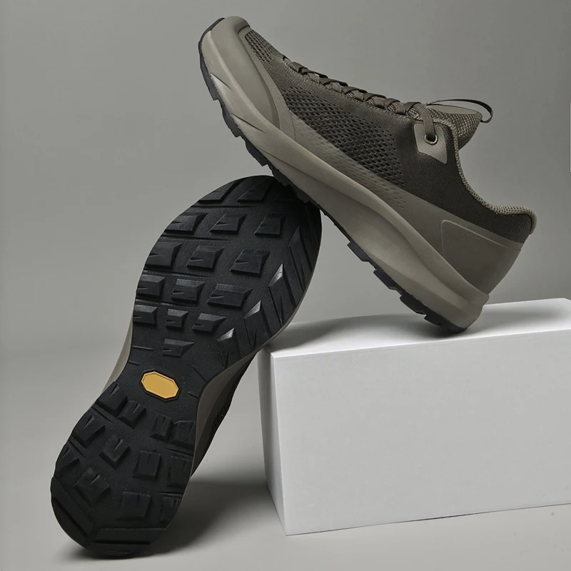 Italian Brand Men's Mesh Casual Shoes High-quality Handmade Soles Men's Outdoor Hiking Shoes Sports Oxford Shoes Thick Soles
