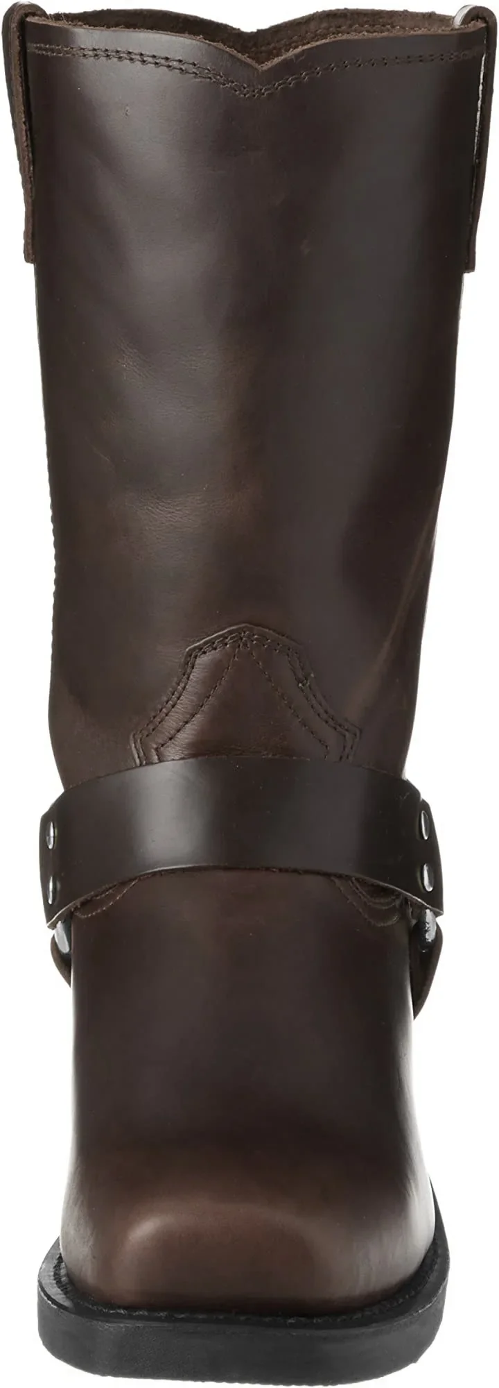 Retro Cowboy Boots Men Mid Calf Western Boots Men Pu Leather Boots Man Slip On Shoes Winter Knight Boots Booties Plus Size 39-48