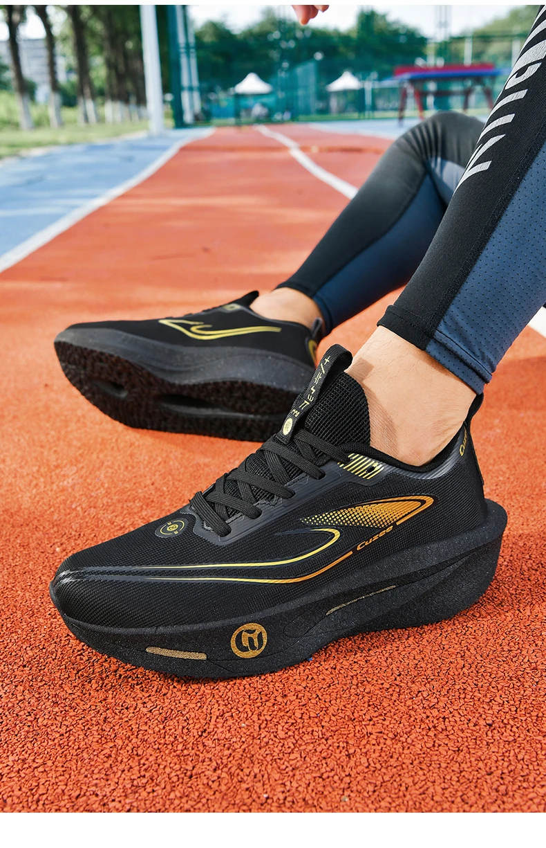Men Running Shoes Carbon Board Marathon Speciality Sports Breathable Lightweight Women's Comfortable Athletic Chunta Sneakers