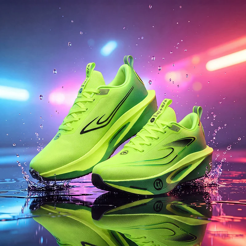 Men Running Shoes Carbon Board Marathon Speciality Sports Breathable Lightweight Women's Comfortable Athletic Chunta Sneakers