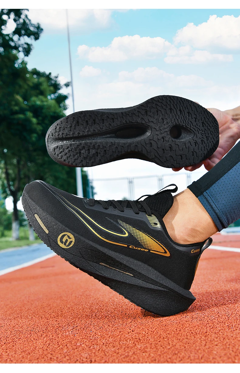 Men Running Shoes Carbon Board Marathon Speciality Sports Breathable Lightweight Women's Comfortable Athletic Chunta Sneakers