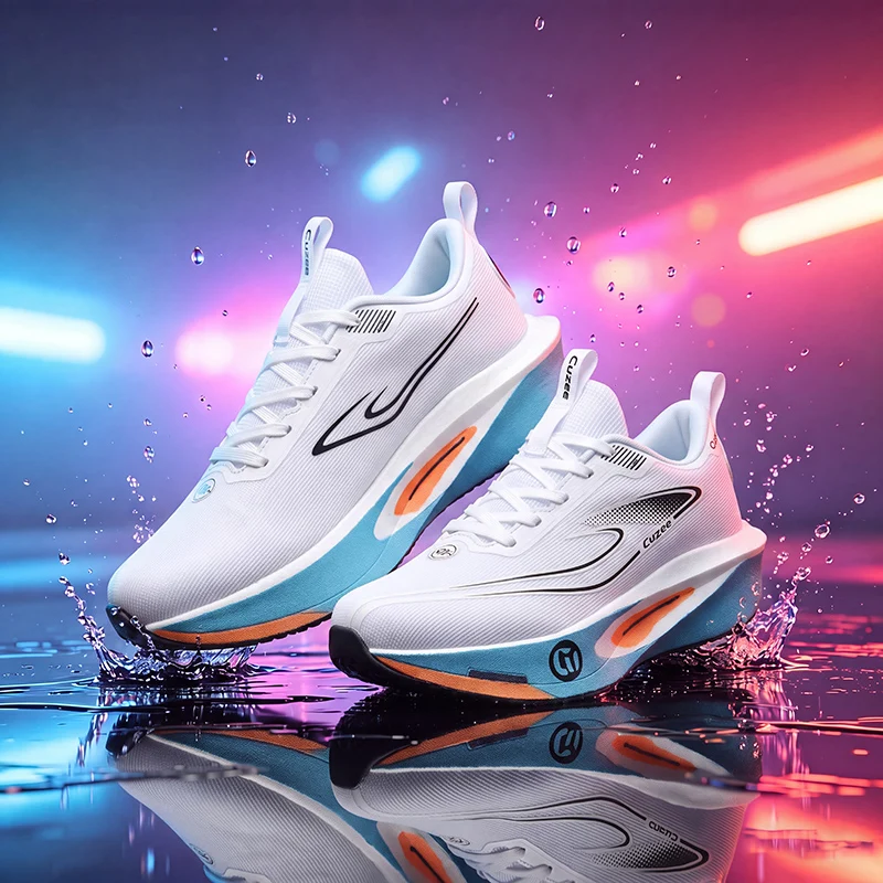 Men Running Shoes Carbon Board Marathon Speciality Sports Breathable Lightweight Women's Comfortable Athletic Chunta Sneakers