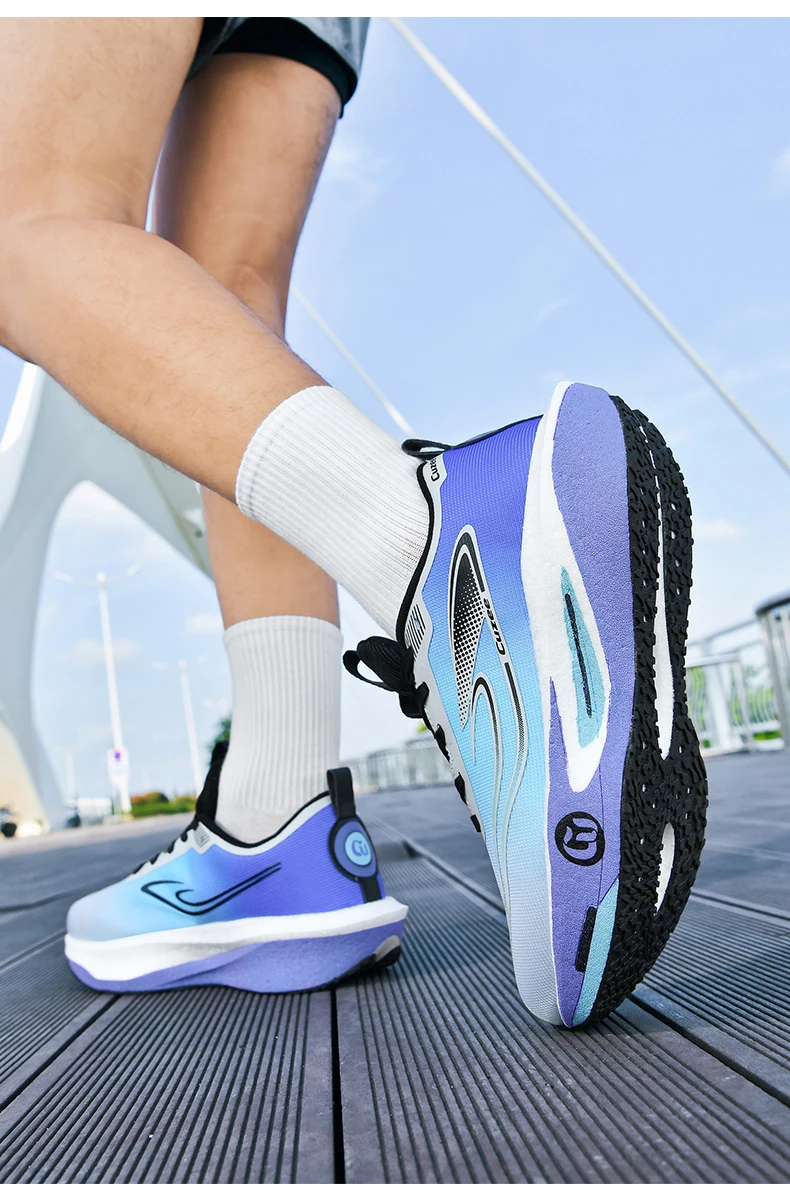Men Running Shoes Carbon Board Marathon Speciality Sports Breathable Lightweight Women's Comfortable Athletic Chunta Sneakers