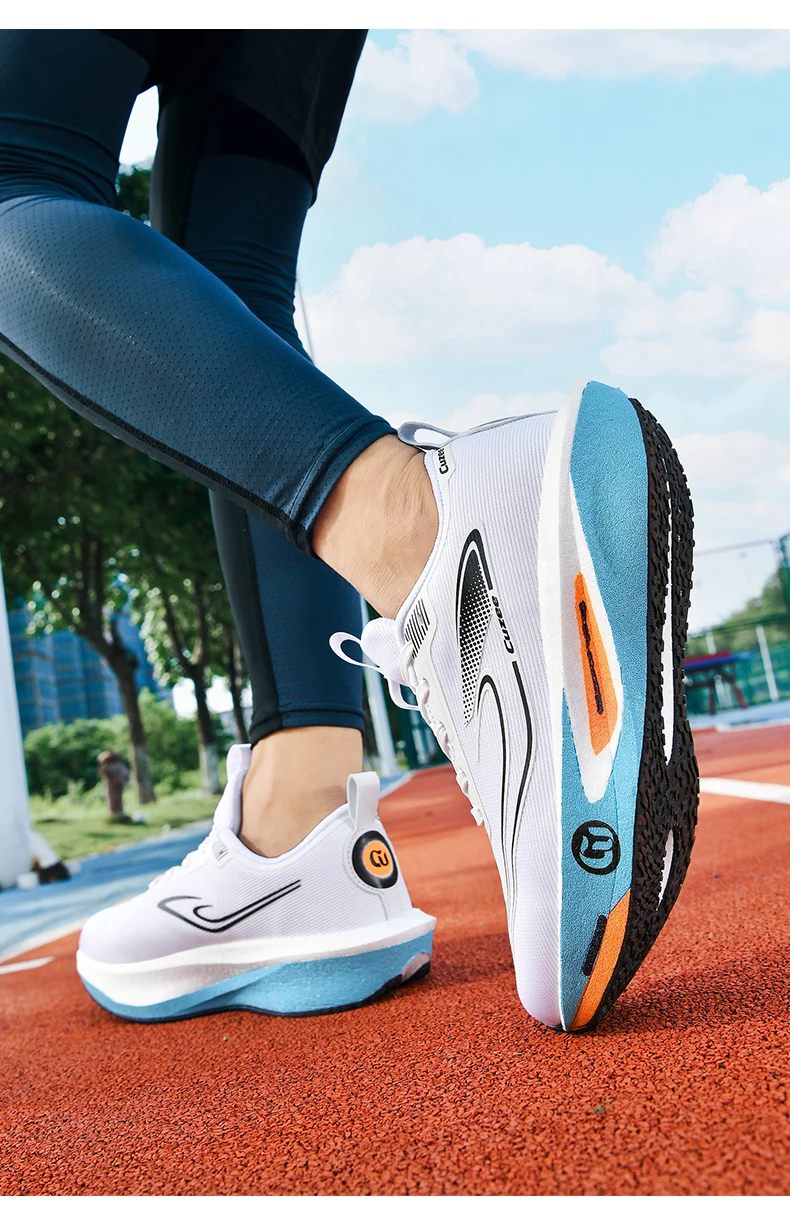 Men Running Shoes Carbon Board Marathon Speciality Sports Breathable Lightweight Women's Comfortable Athletic Chunta Sneakers