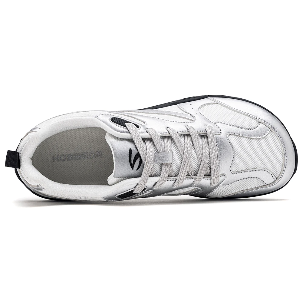 HOBIBEAR Wide Width Shoes Unisex Flexible Lightweight Lace Up Sneakers Cross Casual Walking Shoes