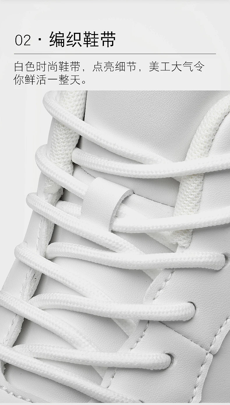 Men Genuine Leather Platform Sneakers Hidden 6-10CM Height Increase Lace Up Cushion Wearproof Street Casual Walking Skate Shoes
