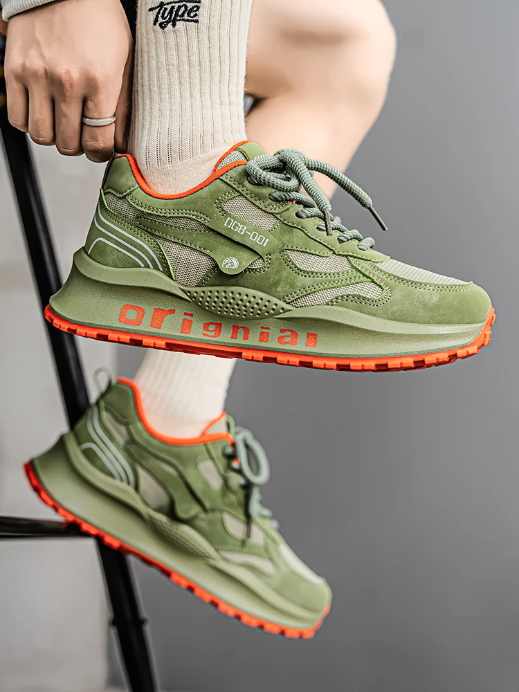 2026 Winter Spring Men's New Outdoor Mesh Sports Shoes Breathable Comfortable Soft Sole Casual Shoes Men Women Cotton Shoes