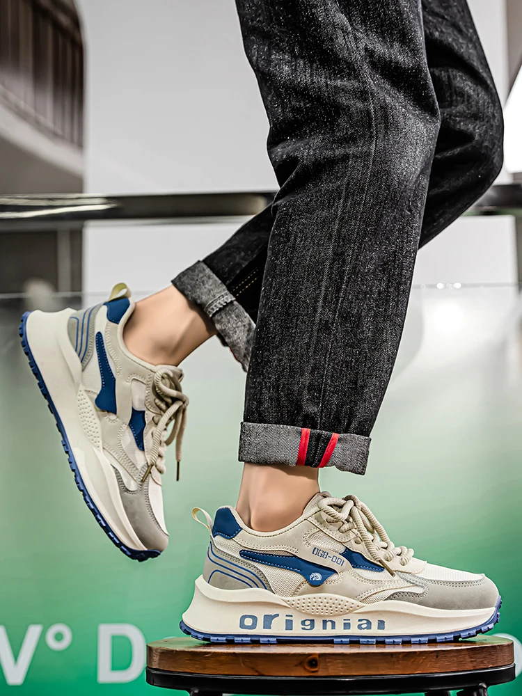 2026 Winter Spring Men's New Outdoor Mesh Sports Shoes Breathable Comfortable Soft Sole Casual Shoes Men Women Cotton Shoes