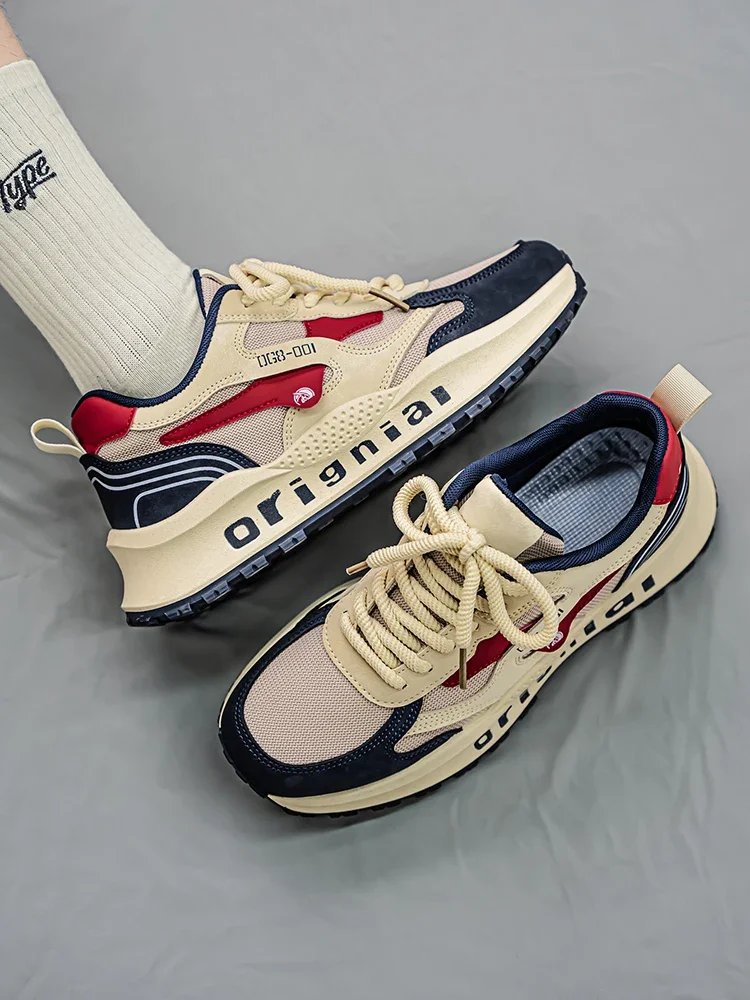 2026 Winter Spring Men's New Outdoor Mesh Sports Shoes Breathable Comfortable Soft Sole Casual Shoes Men Women Cotton Shoes