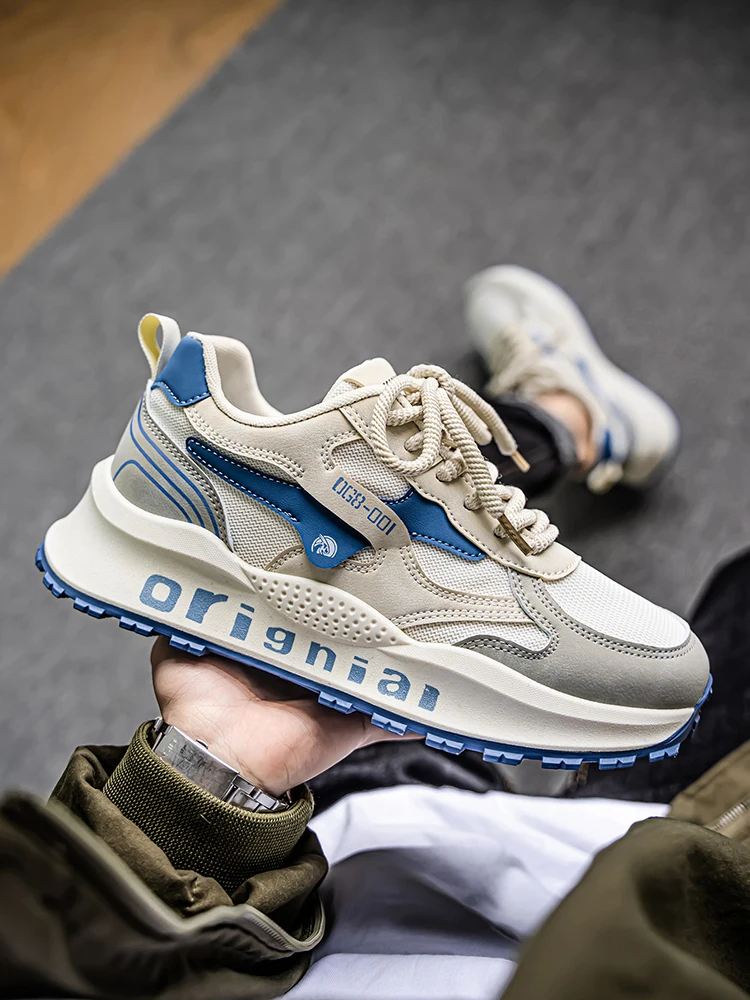 2026 Winter Spring Men's New Outdoor Mesh Sports Shoes Breathable Comfortable Soft Sole Casual Shoes Men Women Cotton Shoes