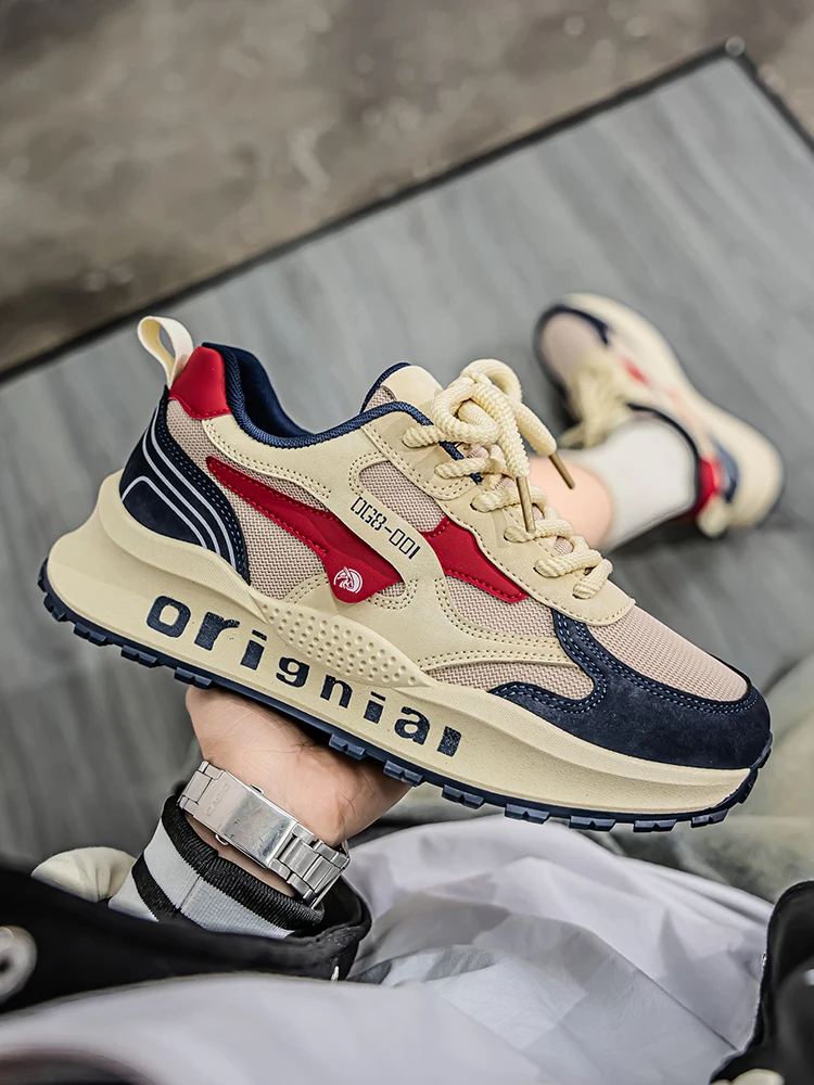 2026 Winter Spring Men's New Outdoor Mesh Sports Shoes Breathable Comfortable Soft Sole Casual Shoes Men Women Cotton Shoes