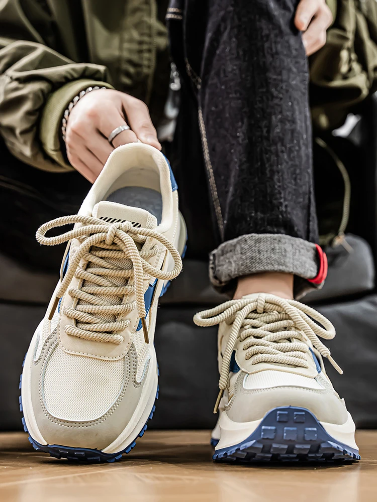 2026 Winter Spring Men's New Outdoor Mesh Sports Shoes Breathable Comfortable Soft Sole Casual Shoes Men Women Cotton Shoes