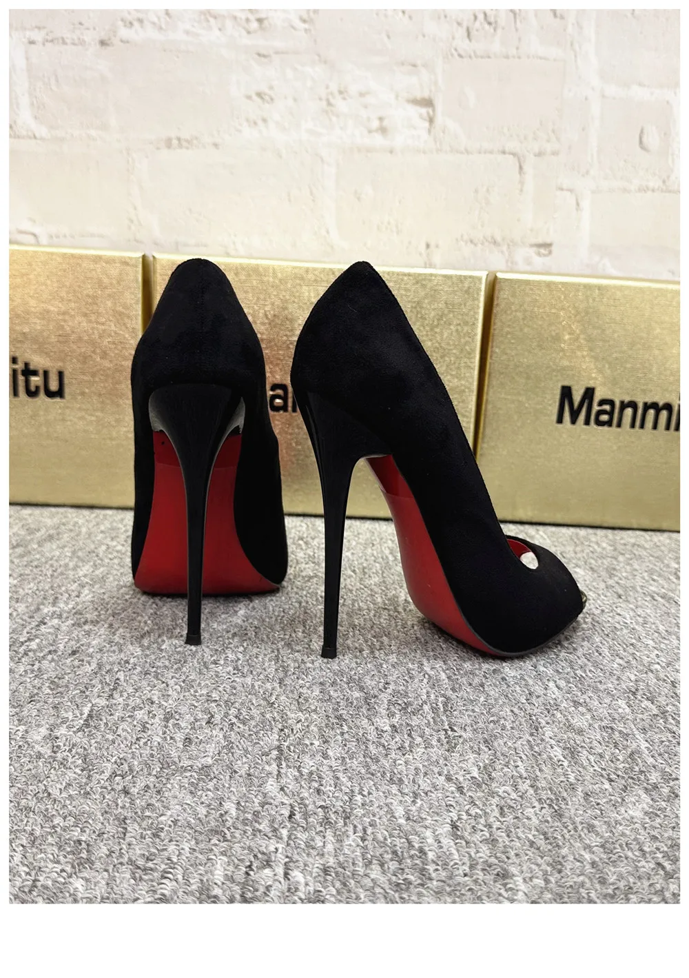 New 12cm Patent Leather Fish Mouth High Heels for Women with Pointed Toes, Thin Heels Shallow Mouth, sexy Socialite Single Shoes