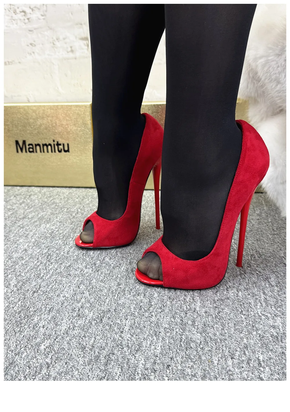New 12cm Patent Leather Fish Mouth High Heels for Women with Pointed Toes, Thin Heels Shallow Mouth, sexy Socialite Single Shoes