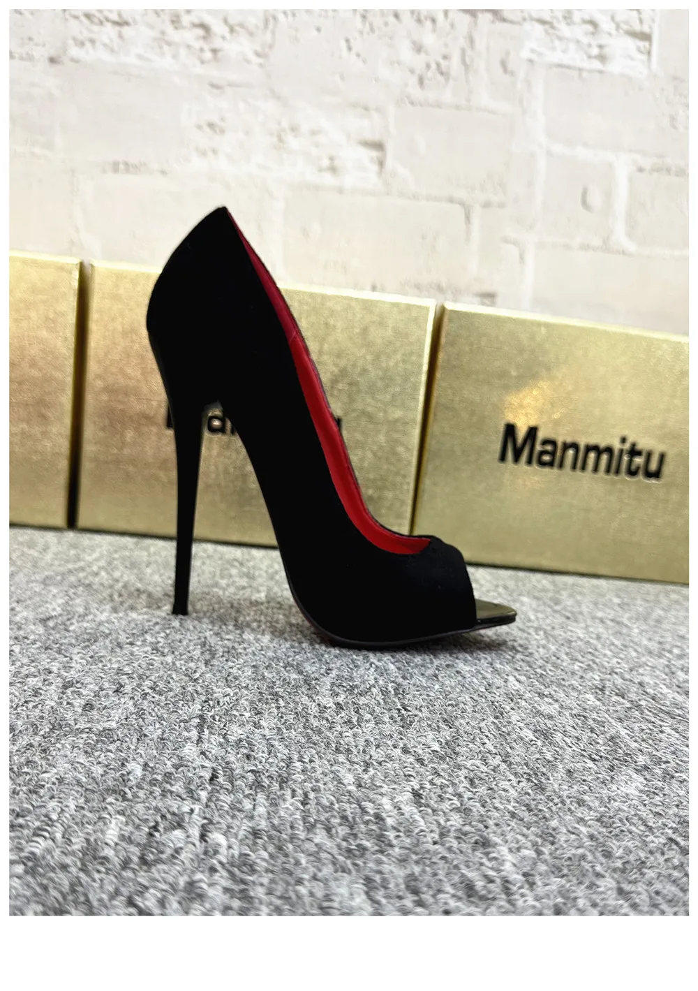 New 12cm Patent Leather Fish Mouth High Heels for Women with Pointed Toes, Thin Heels Shallow Mouth, sexy Socialite Single Shoes