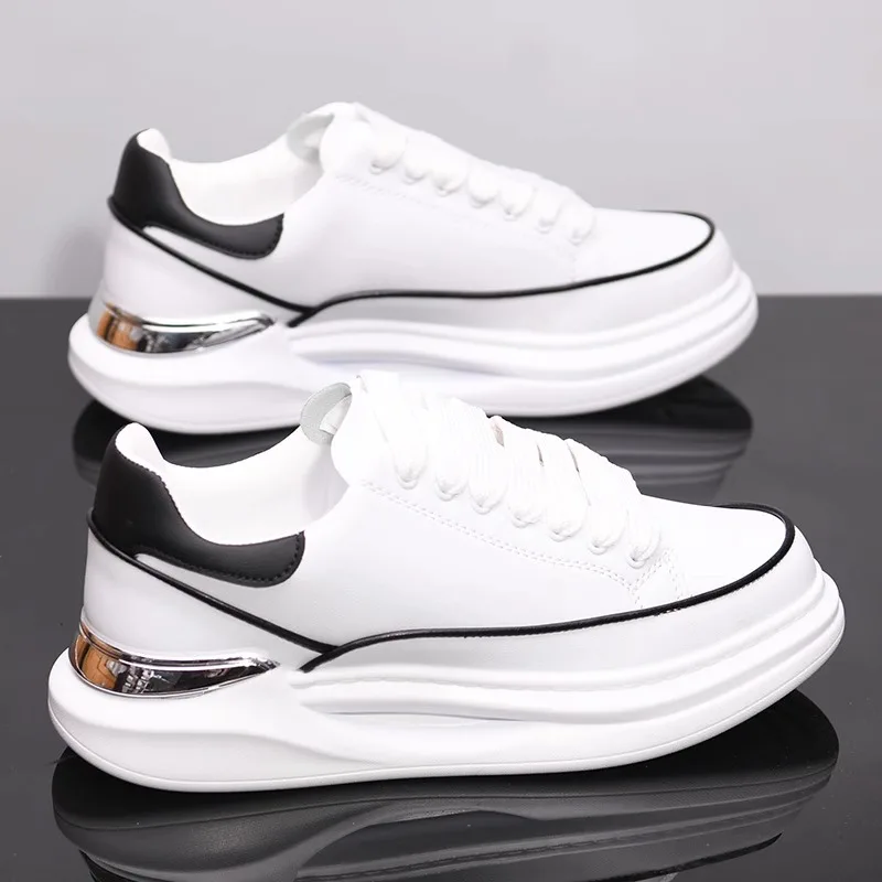 Brand men's shoes 2025 autumn lace-up couples casual sports shoes trendy sneakers luxury sports tennis shoes running shoes