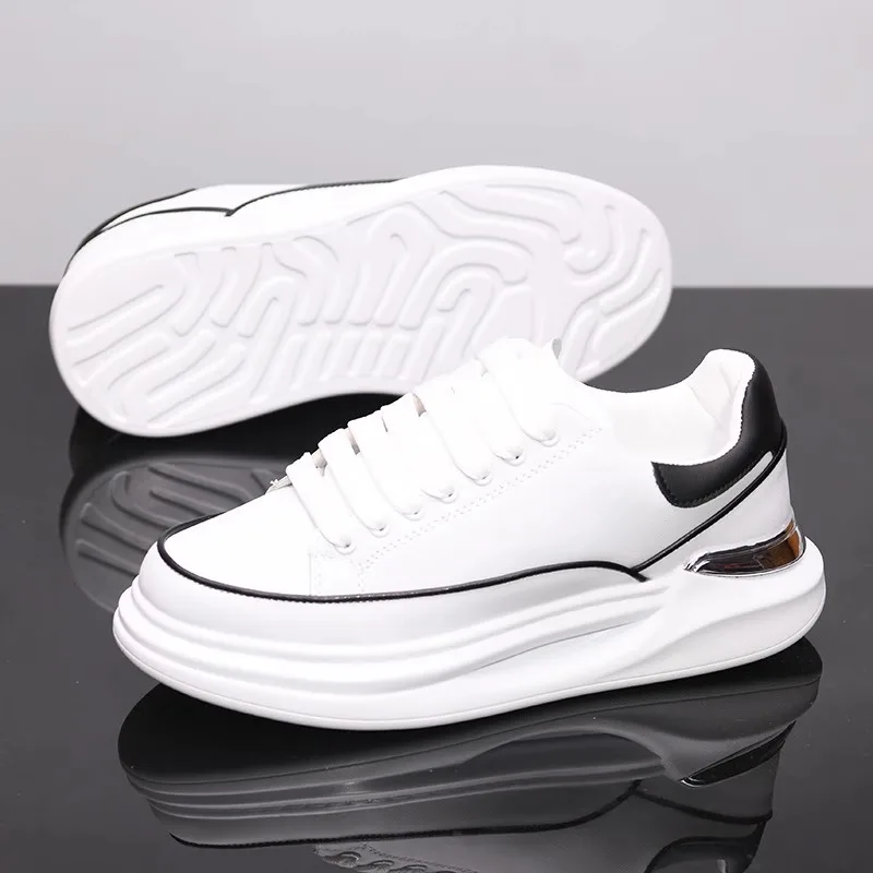 Brand men's shoes 2025 autumn lace-up couples casual sports shoes trendy sneakers luxury sports tennis shoes running shoes