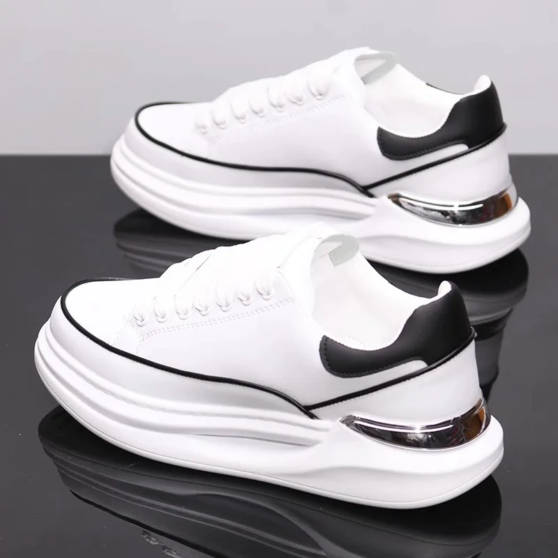 Brand men's shoes 2025 autumn lace-up couples casual sports shoes trendy sneakers luxury sports tennis shoes running shoes