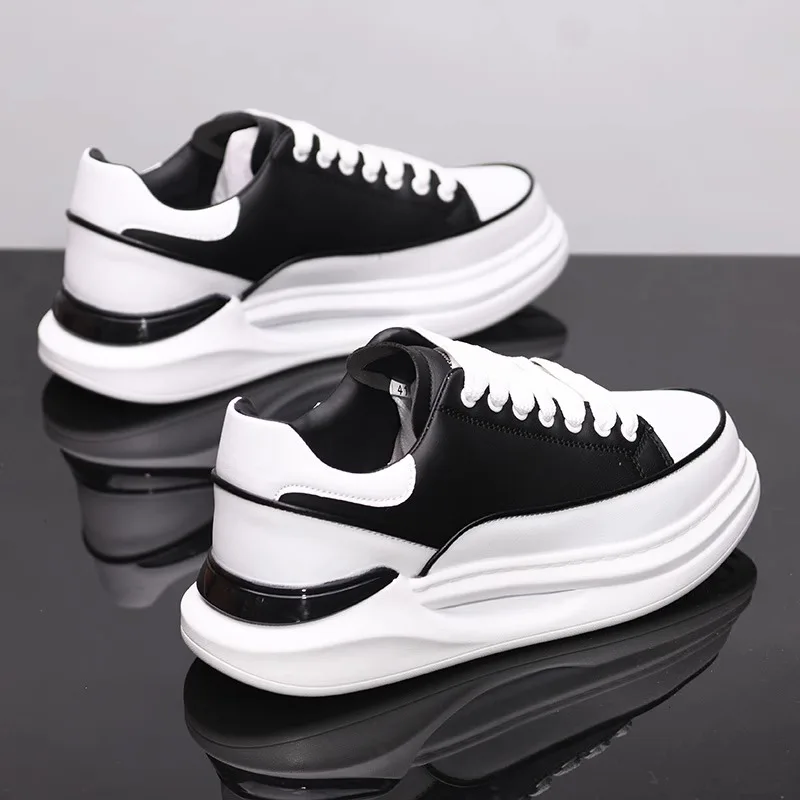 Brand men's shoes 2025 autumn lace-up couples casual sports shoes trendy sneakers luxury sports tennis shoes running shoes